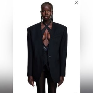 SOLD OUT Mugler HM Oversized Wool Blazer Size XS